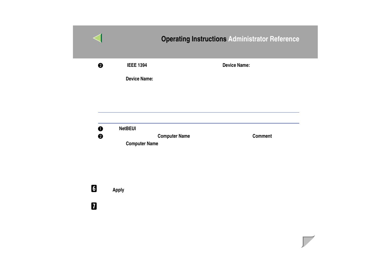Operating instructions administrator reference | Ricoh MIB-II User Manual | Page 112 / 257