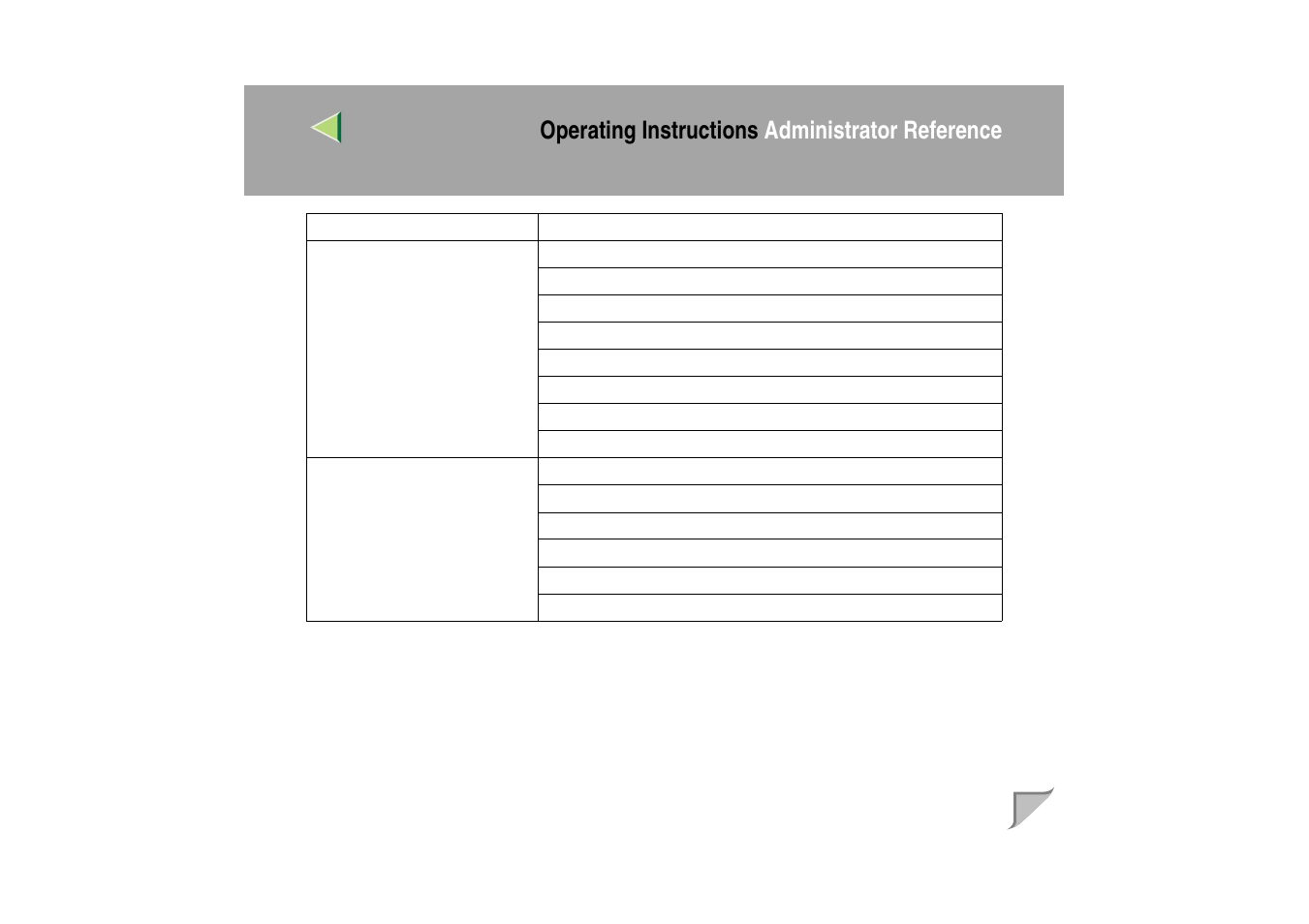 Operating instructions administrator reference | Ricoh MIB-II User Manual | Page 118 / 257