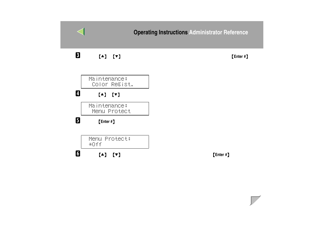 Operating instructions administrator reference | Ricoh MIB-II User Manual | Page 142 / 257