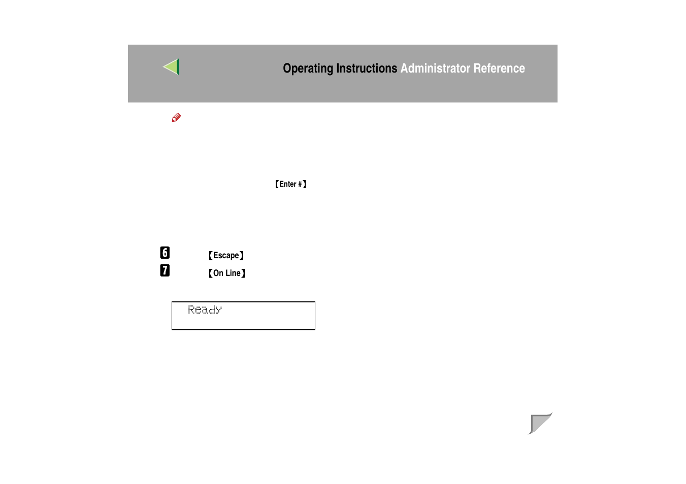 Operating instructions administrator reference | Ricoh MIB-II User Manual | Page 146 / 257