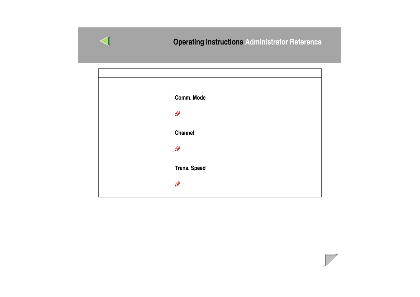 Operating instructions administrator reference | Ricoh MIB-II User Manual | Page 166 / 257