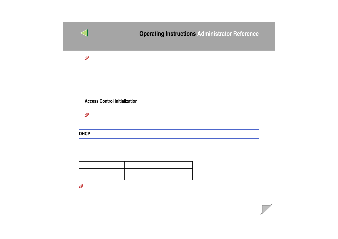 Dhcp, Operating instructions administrator reference | Ricoh MIB-II User Manual | Page 188 / 257