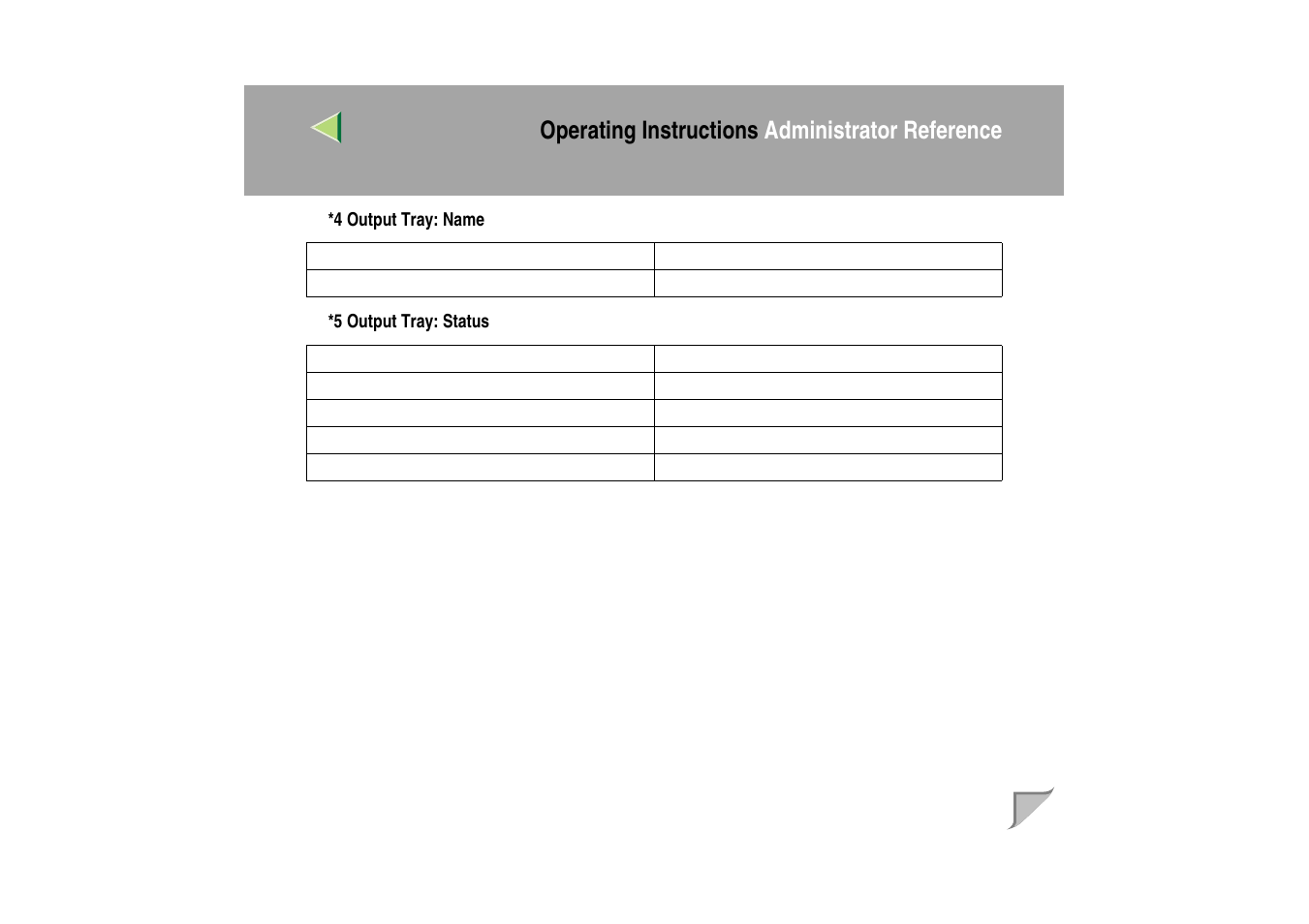 Operating instructions administrator reference | Ricoh MIB-II User Manual | Page 211 / 257