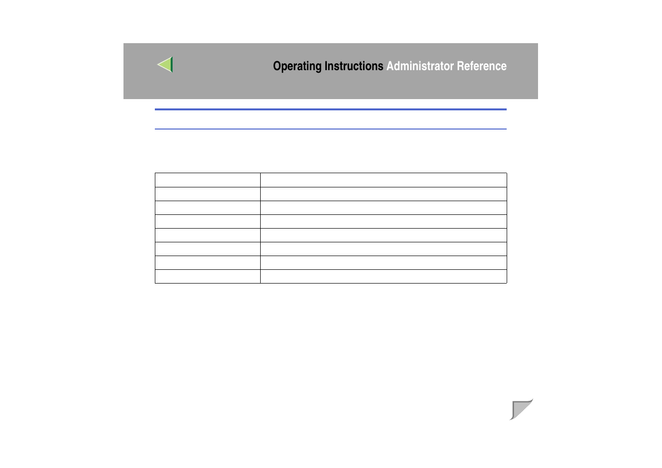 Print log information, Operating instructions administrator reference | Ricoh MIB-II User Manual | Page 213 / 257