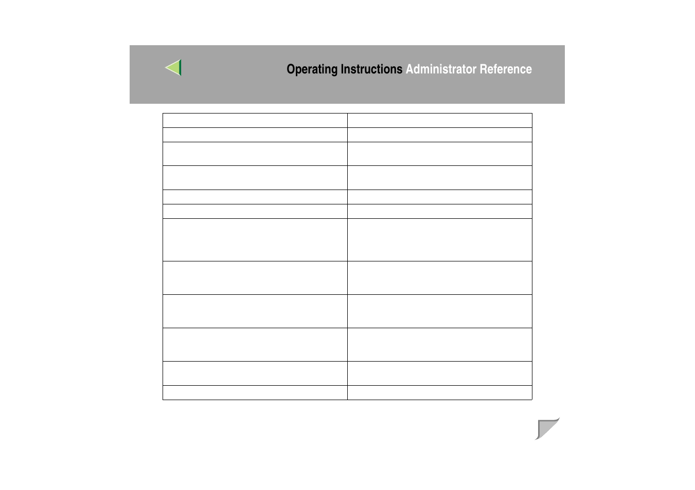 Operating instructions administrator reference | Ricoh MIB-II User Manual | Page 220 / 257