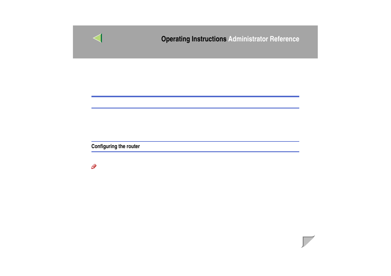 Precautions, Connecting a dial up router to a network, Configuring the router | Operating instructions administrator reference | Ricoh MIB-II User Manual | Page 228 / 257