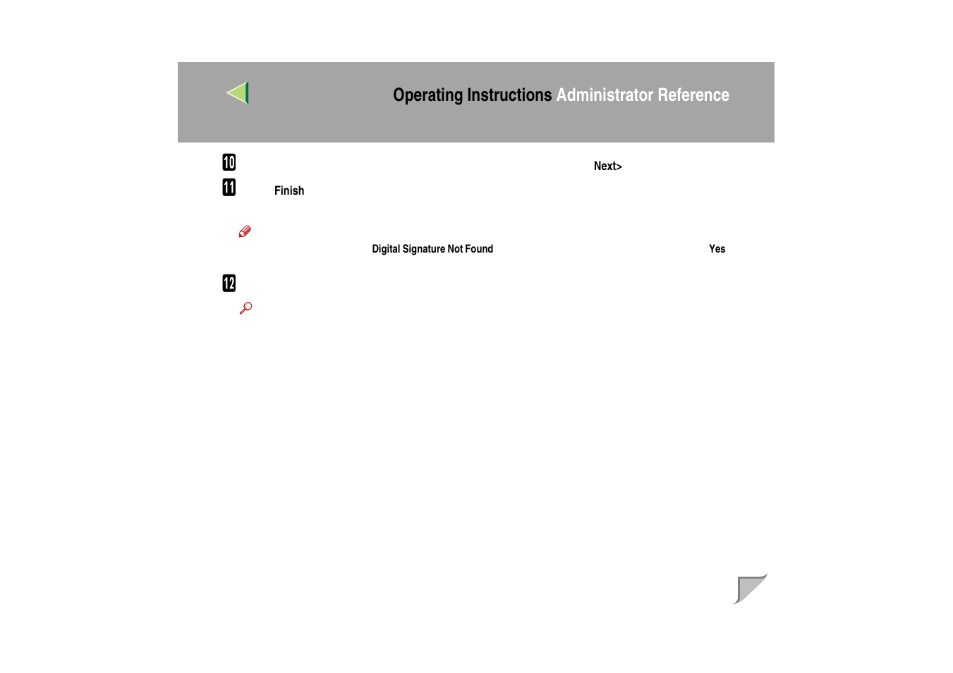 Operating instructions administrator reference | Ricoh MIB-II User Manual | Page 28 / 257