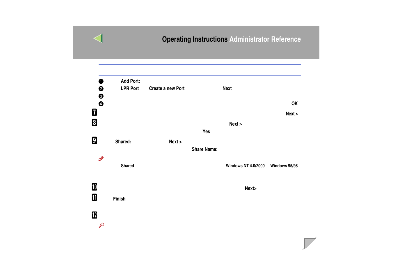 Operating instructions administrator reference | Ricoh MIB-II User Manual | Page 65 / 257