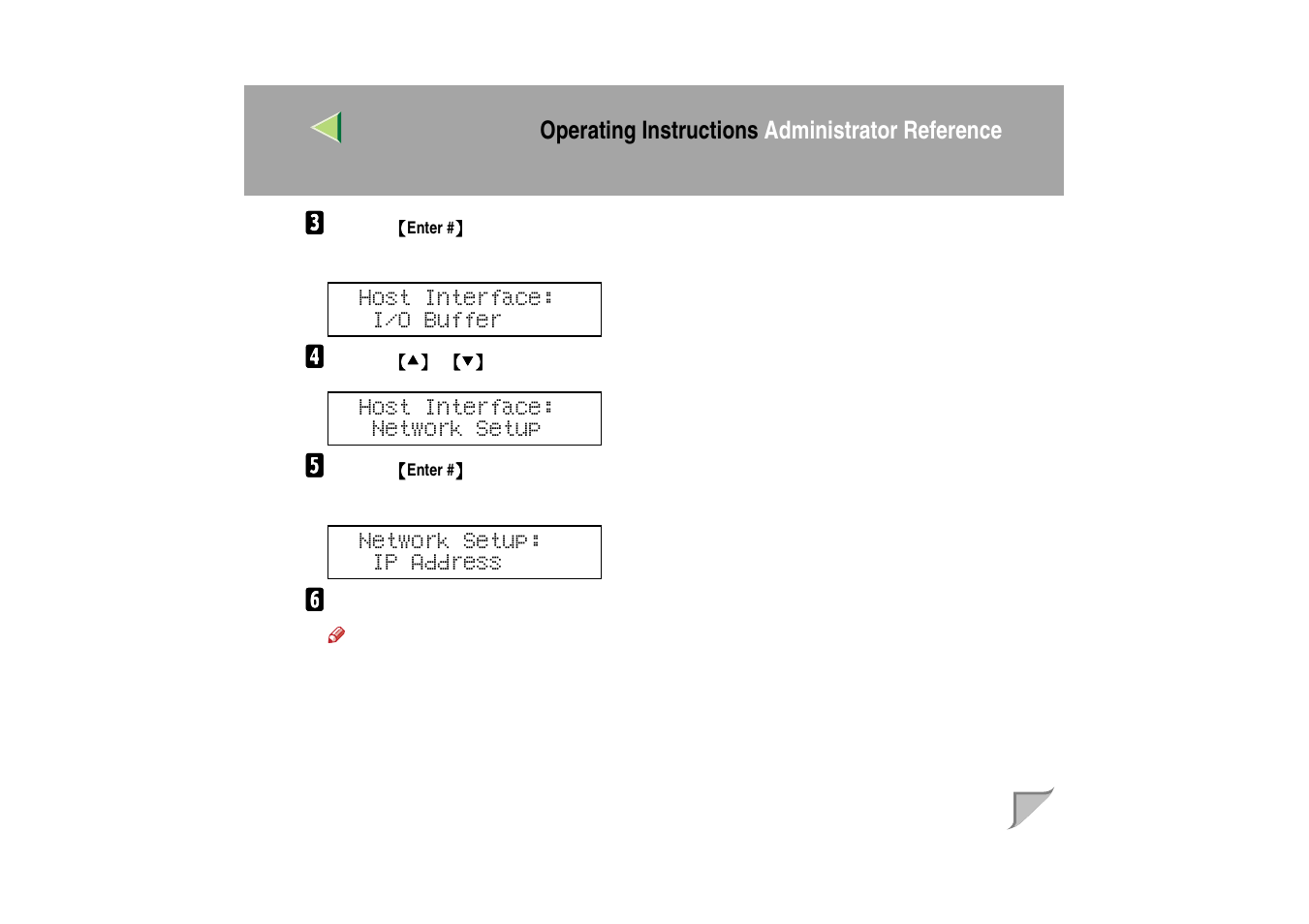 Operating instructions administrator reference | Ricoh MIB-II User Manual | Page 72 / 257