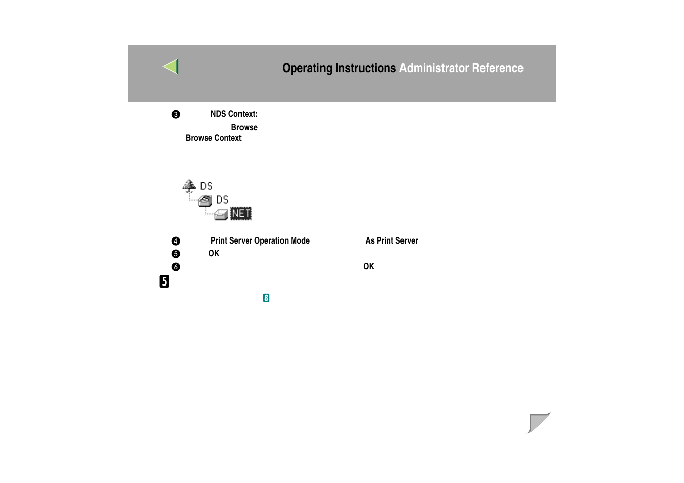 Operating instructions administrator reference | Ricoh MIB-II User Manual | Page 87 / 257