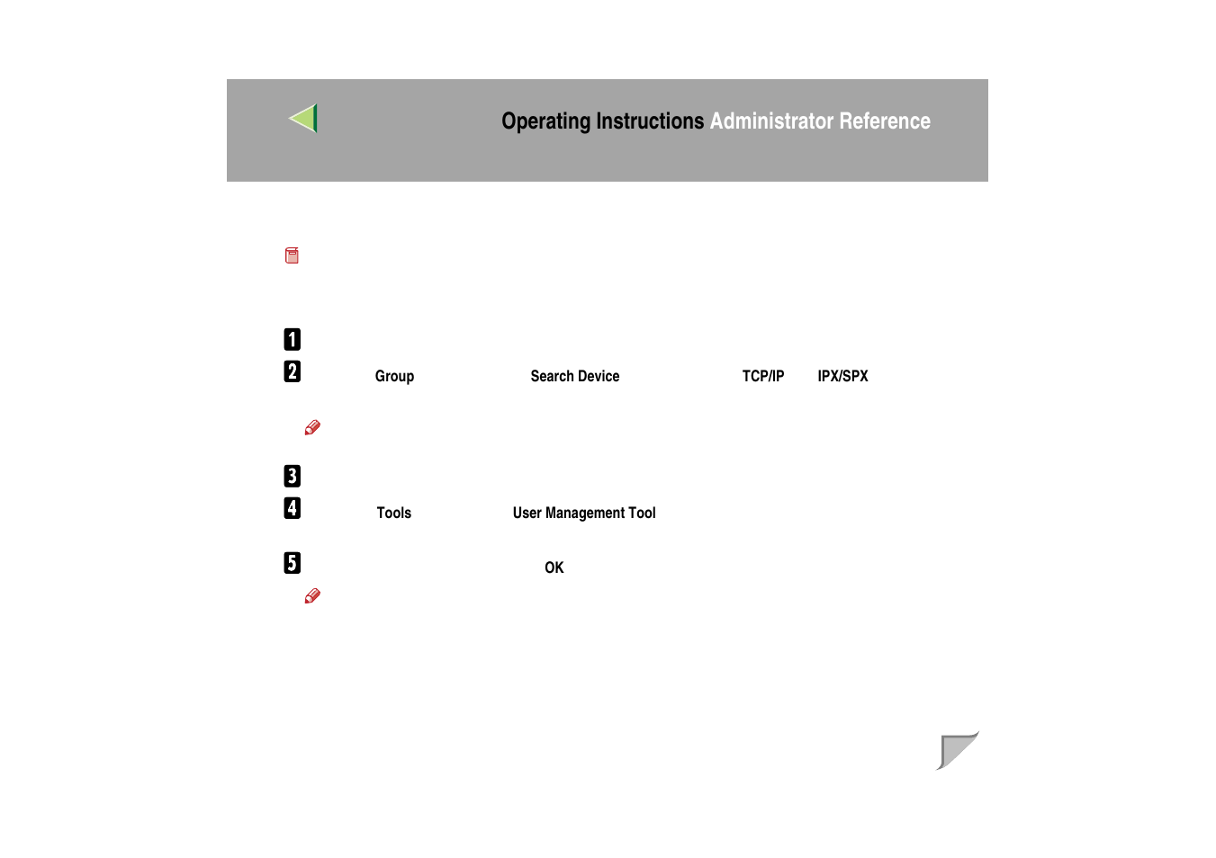 Managing the number of copies to be printed, Operating instructions administrator reference | Ricoh MIB-II User Manual | Page 98 / 257