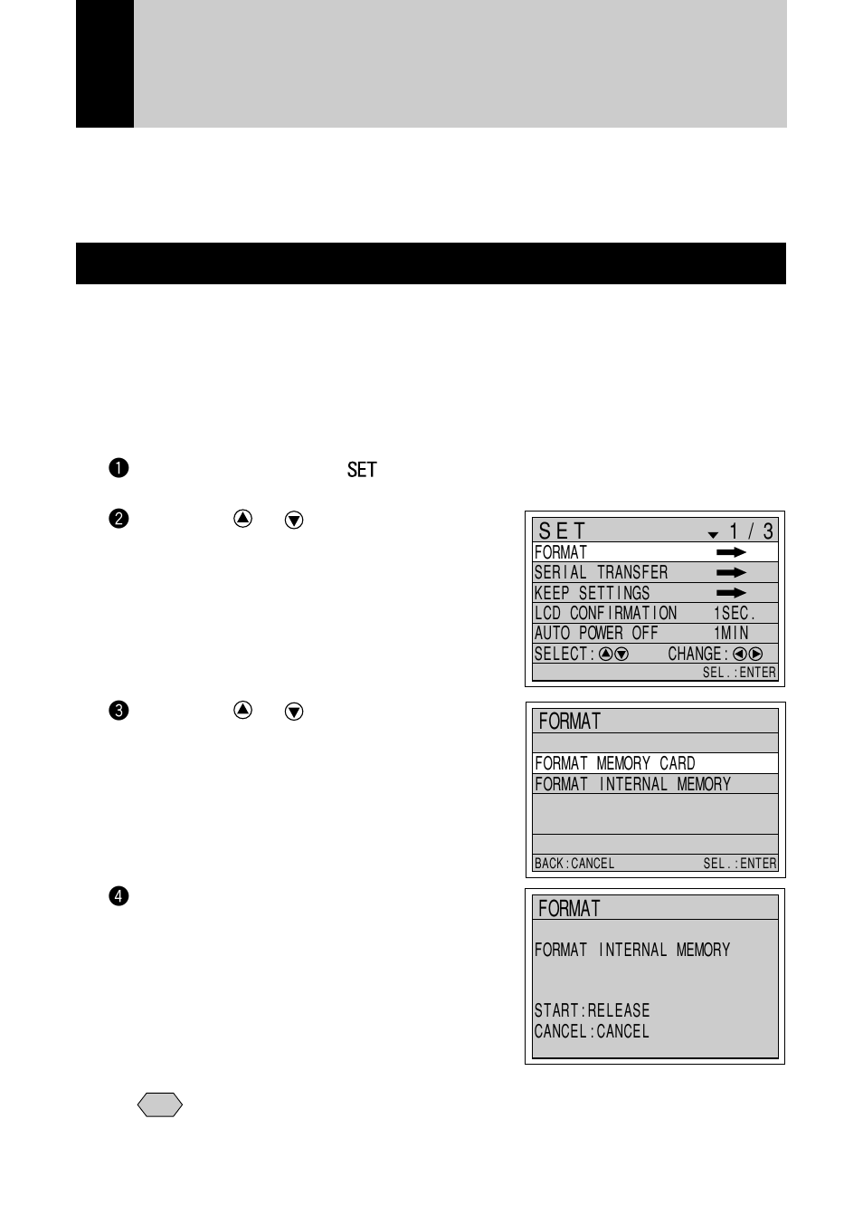 Changing camera settings | Ricoh RDC-7 User Manual | Page 100 / 128