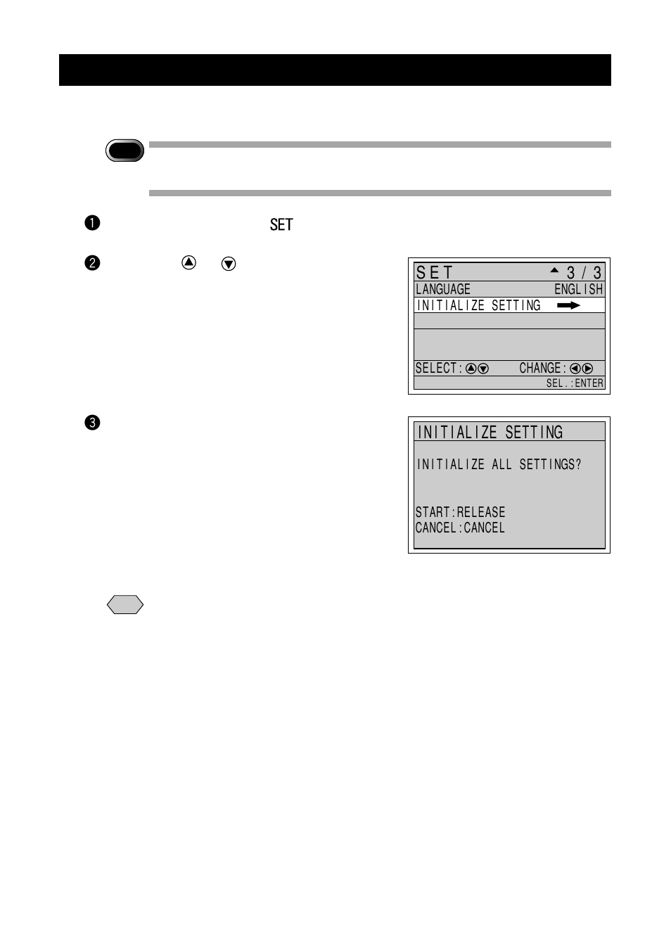 Initializing settings | Ricoh RDC-7 User Manual | Page 106 / 128