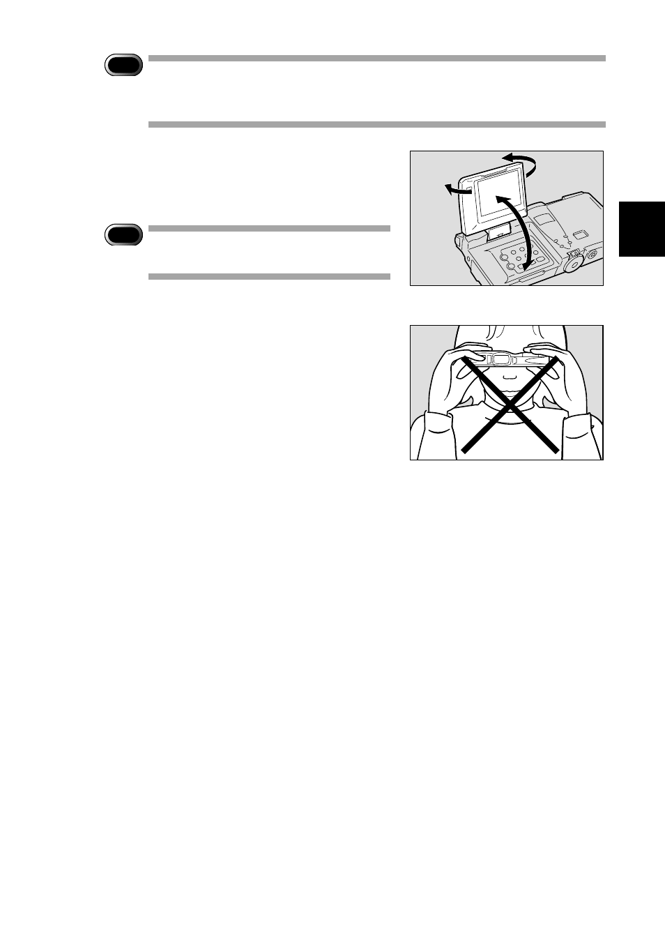 Usage precautions | Ricoh RDC-7 User Manual | Page 39 / 128