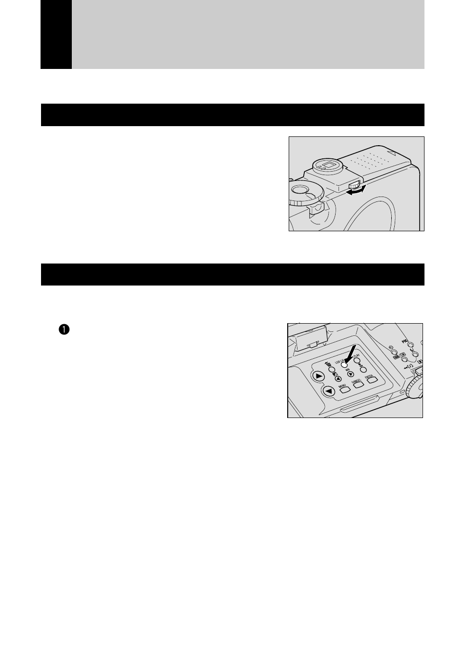 Adjusting the camera, Diopter adjustment, Adjusting the brightness of the lcd monitor | Ricoh RDC-7 User Manual | Page 40 / 128