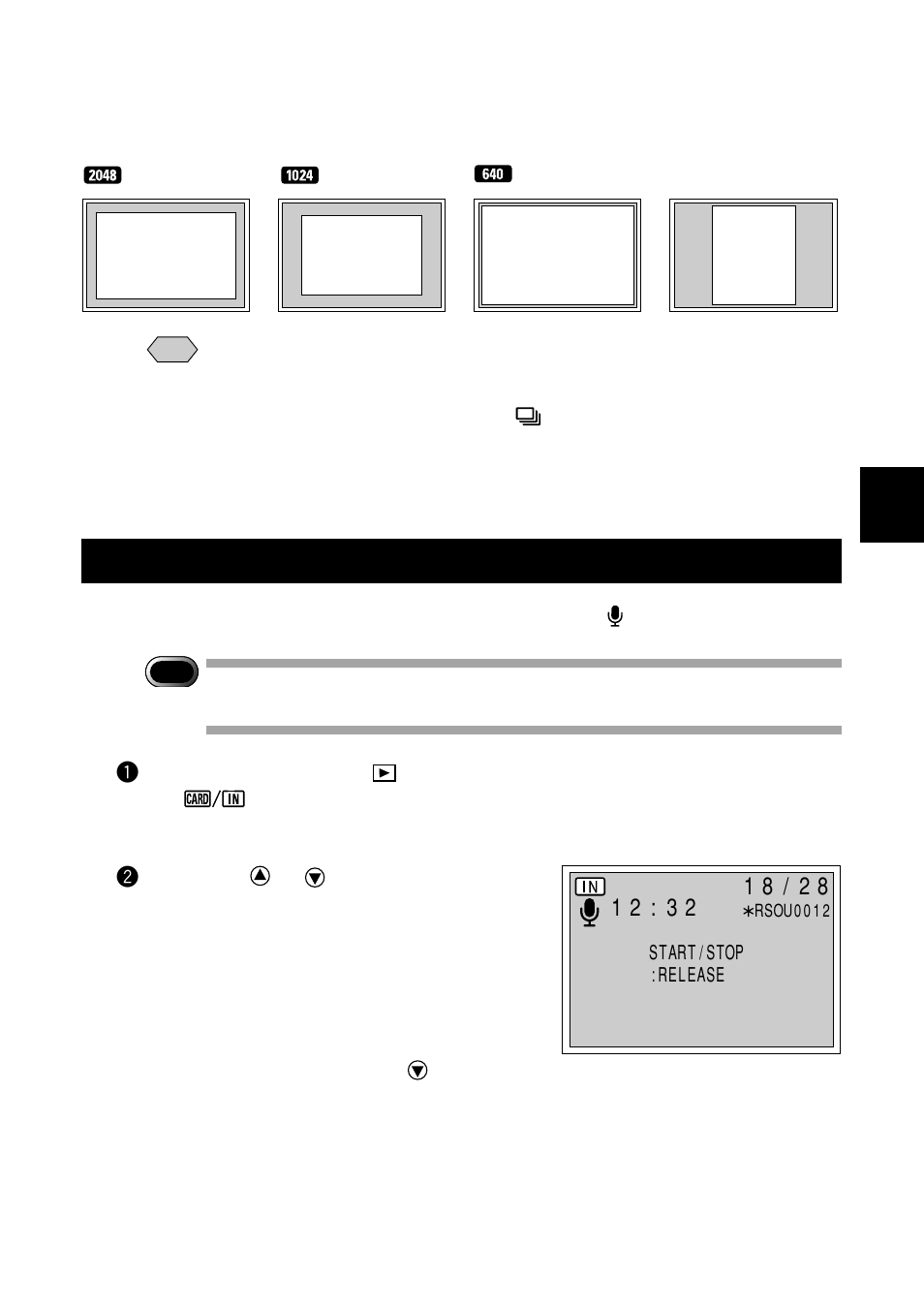 Playing a sound file | Ricoh RDC-7 User Manual | Page 79 / 128