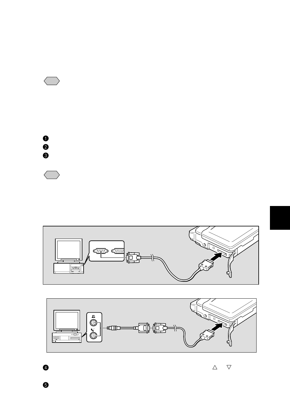 Connecting the camera to a pc | Ricoh RDC-7 User Manual | Page 99 / 128