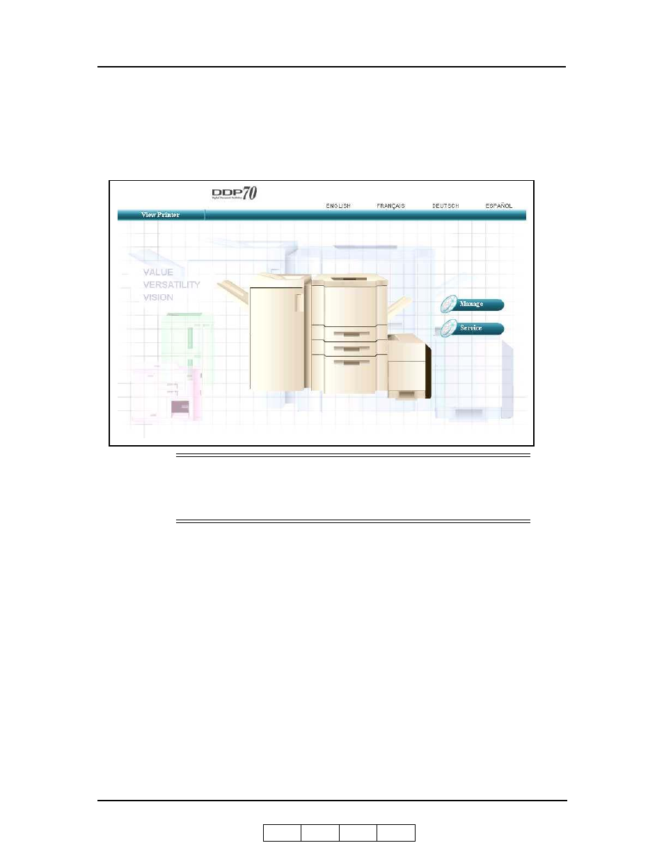 Using the web utilities | Ricoh 70 User Manual | Page 111 / 164