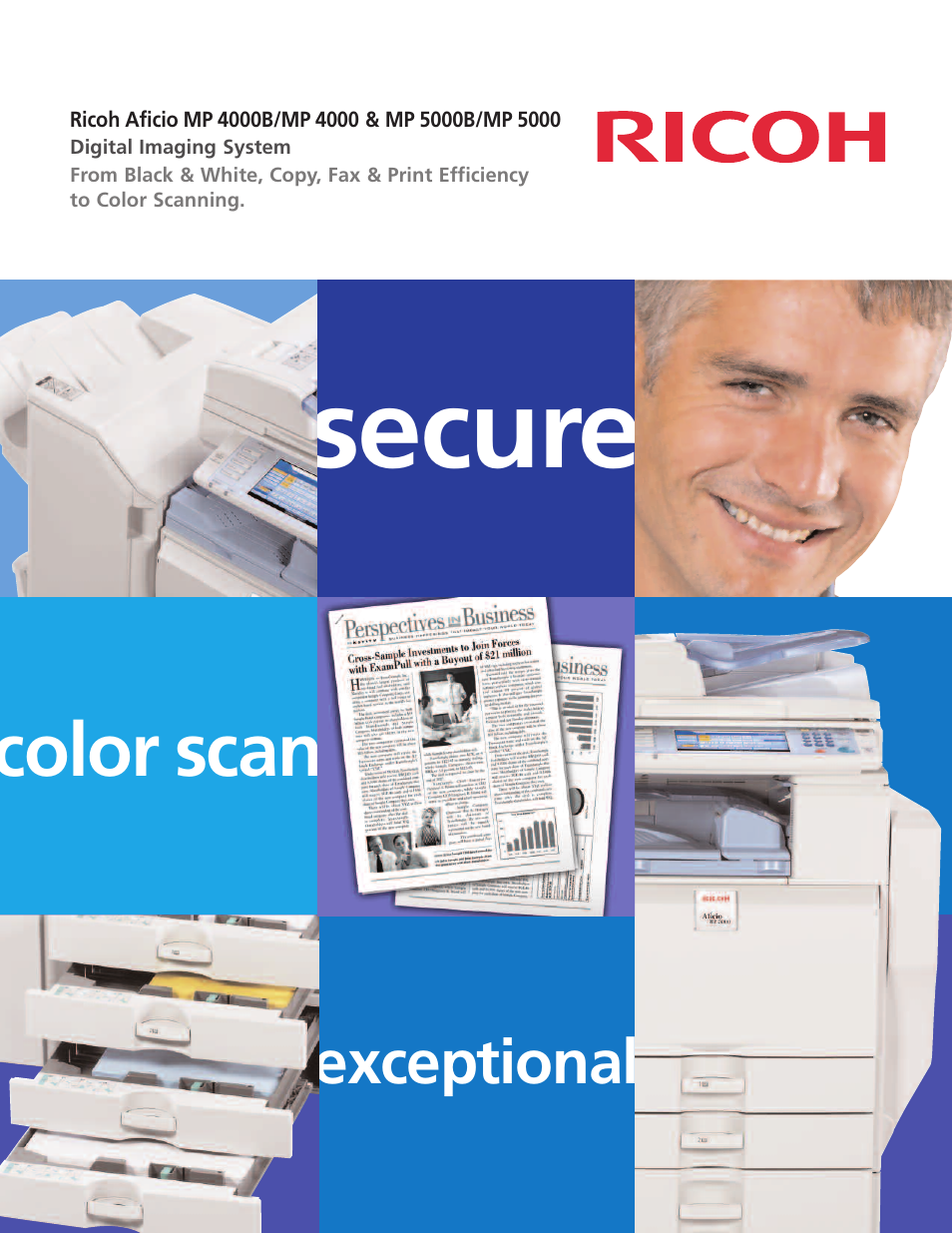 Ricoh Aficio MP 5000 User Manual | 8 pages