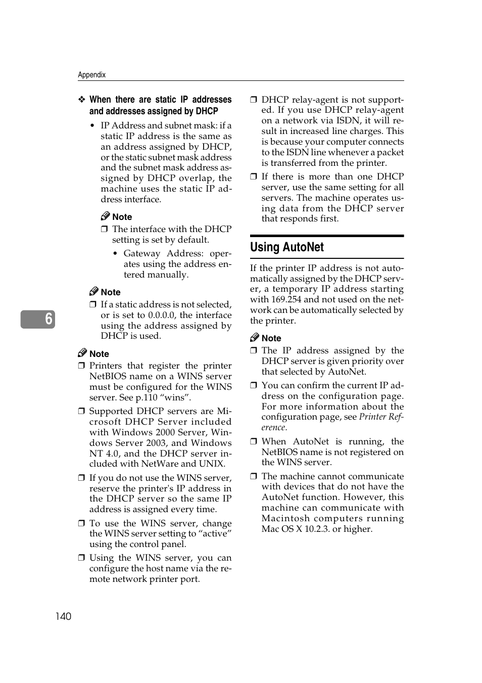 Using autonet | Ricoh Network Guide User Manual | Page 146 / 158