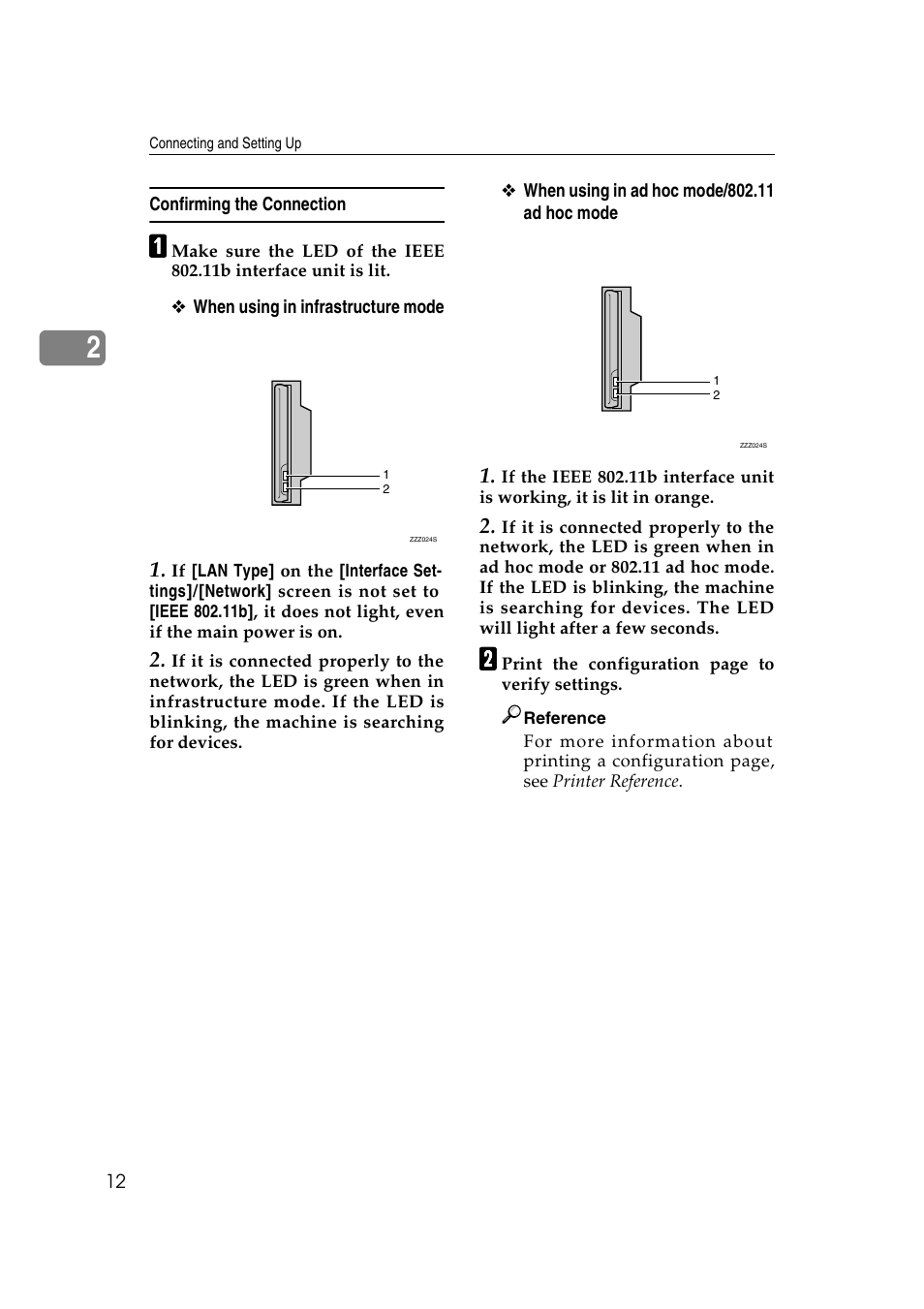 Confirming the connection | Ricoh Network Guide User Manual | Page 18 / 158