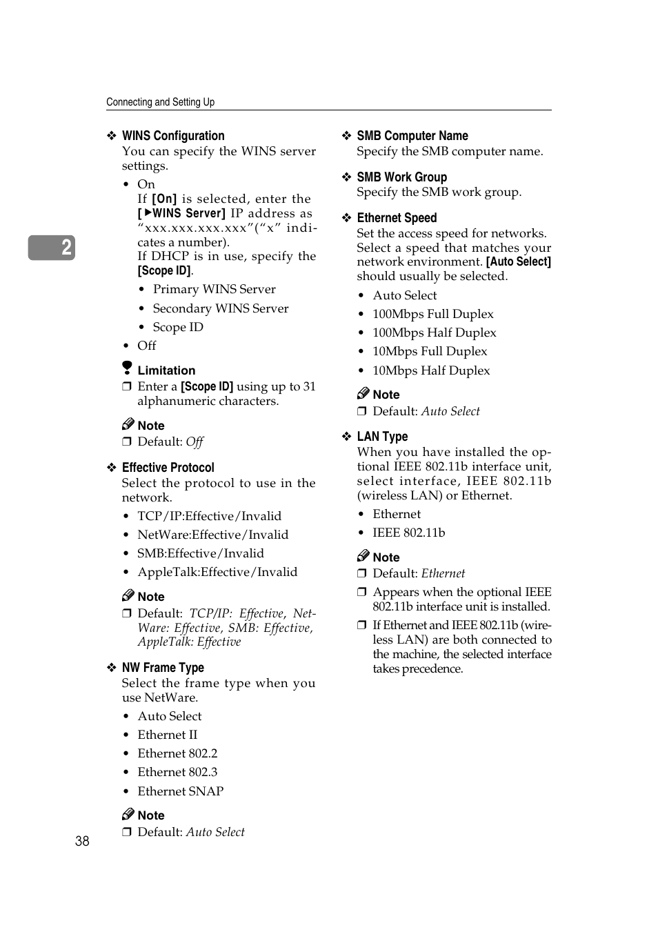 Ricoh Network Guide User Manual | Page 44 / 158