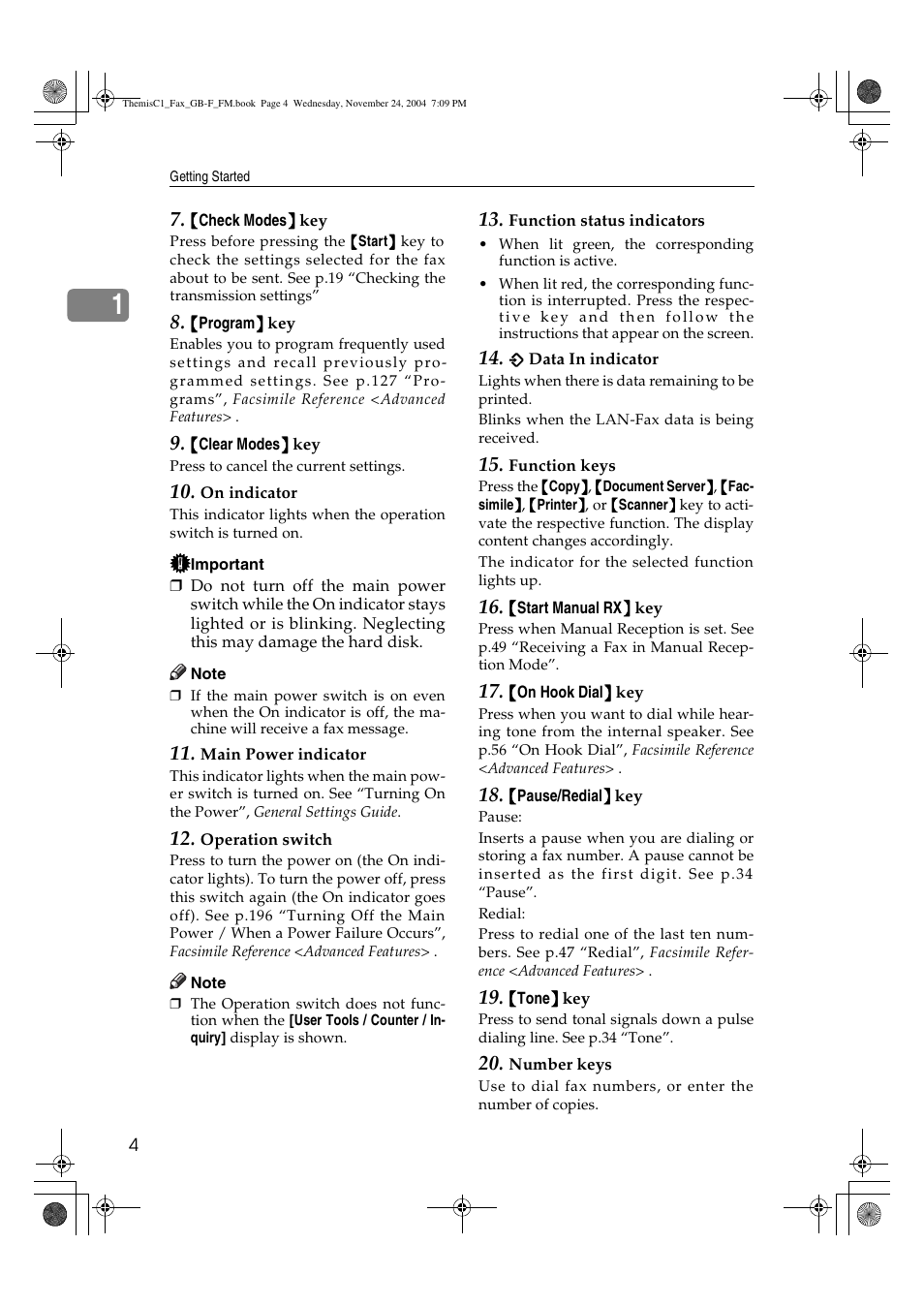 Ricoh 3232 User Manual | Page 12 / 108