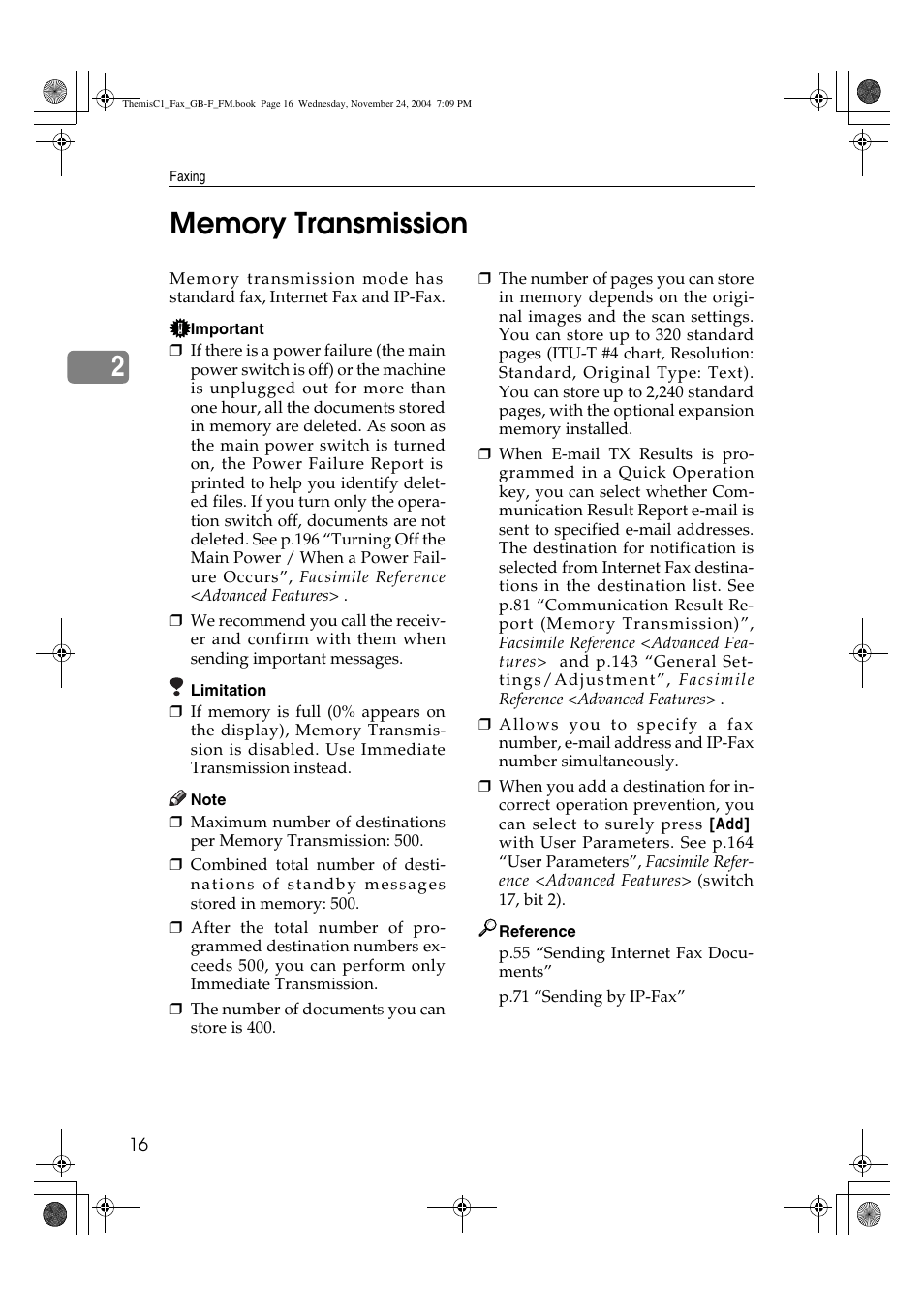 Ricoh 3232 User Manual | Page 24 / 108