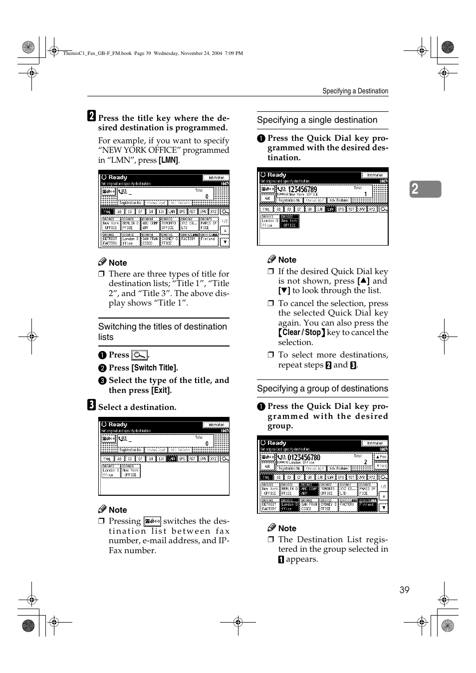 Ricoh 3232 User Manual | Page 47 / 108