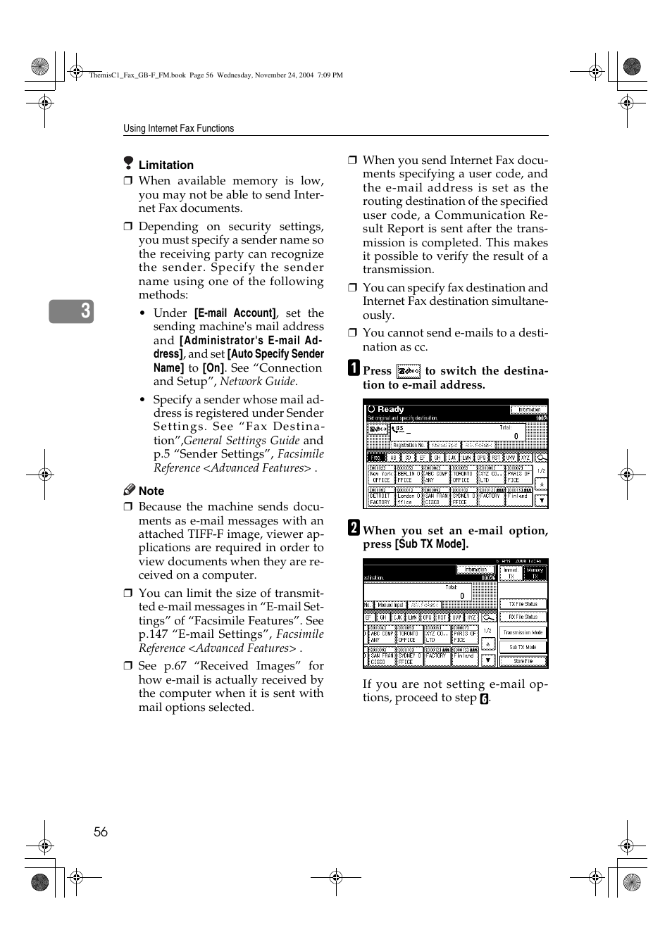 Ricoh 3232 User Manual | Page 64 / 108