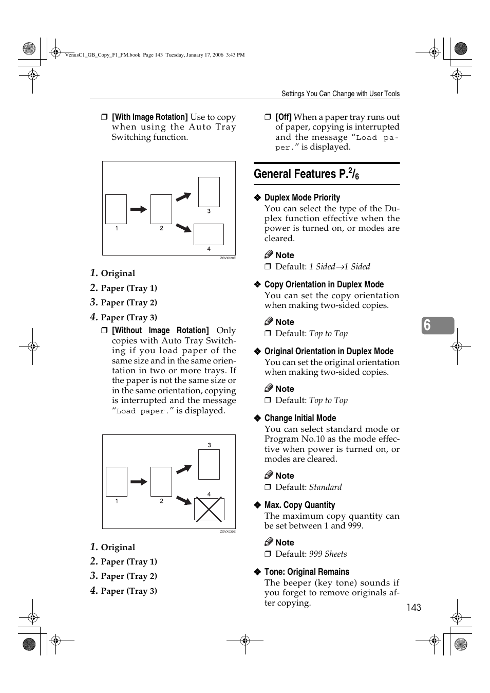 General features p | Ricoh Aficio 3260C User Manual | Page 157 / 196