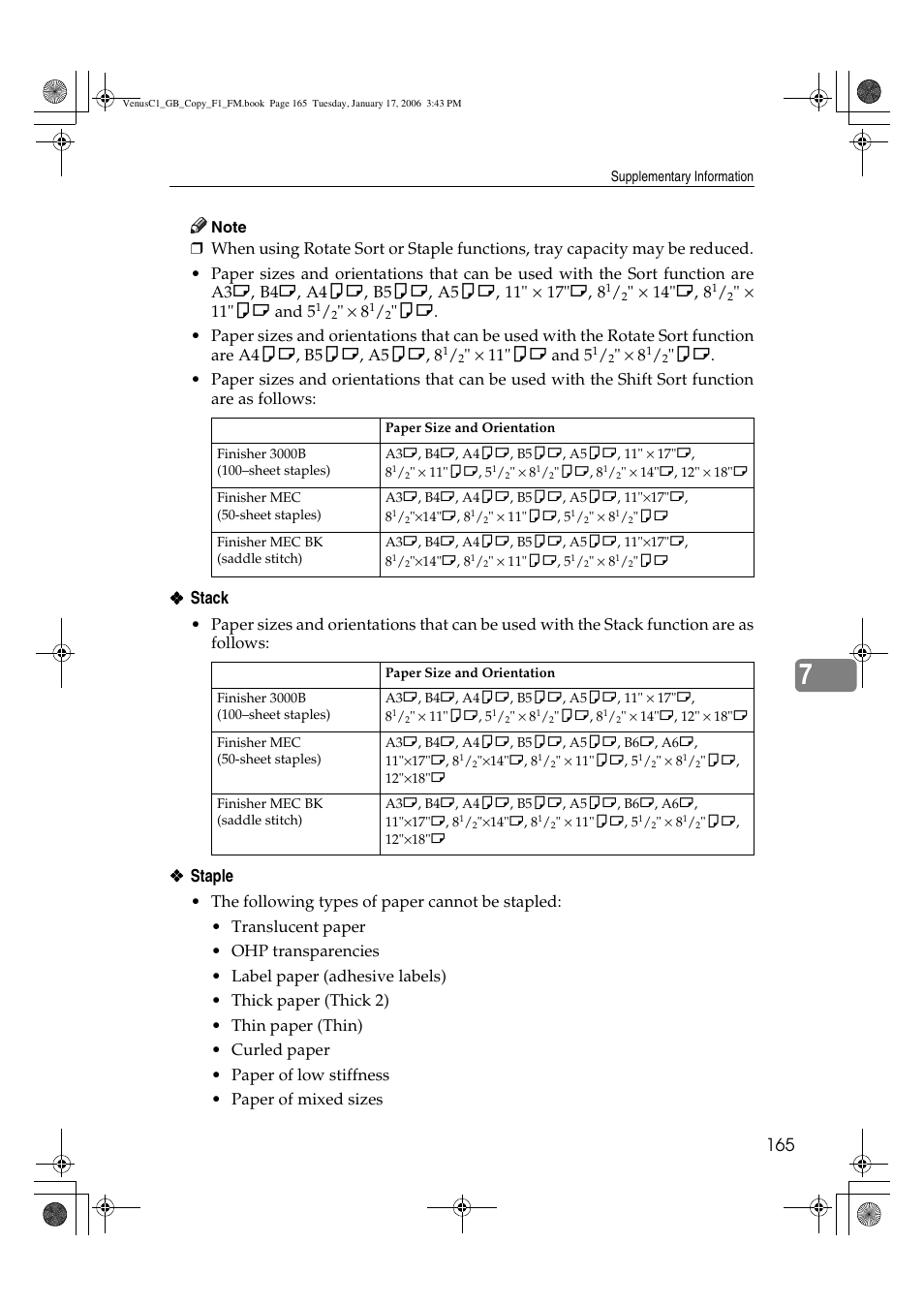 14"l, 8, 11" kl and 5, 11"kl and 5 | Ricoh Aficio 3260C User Manual | Page 179 / 196
