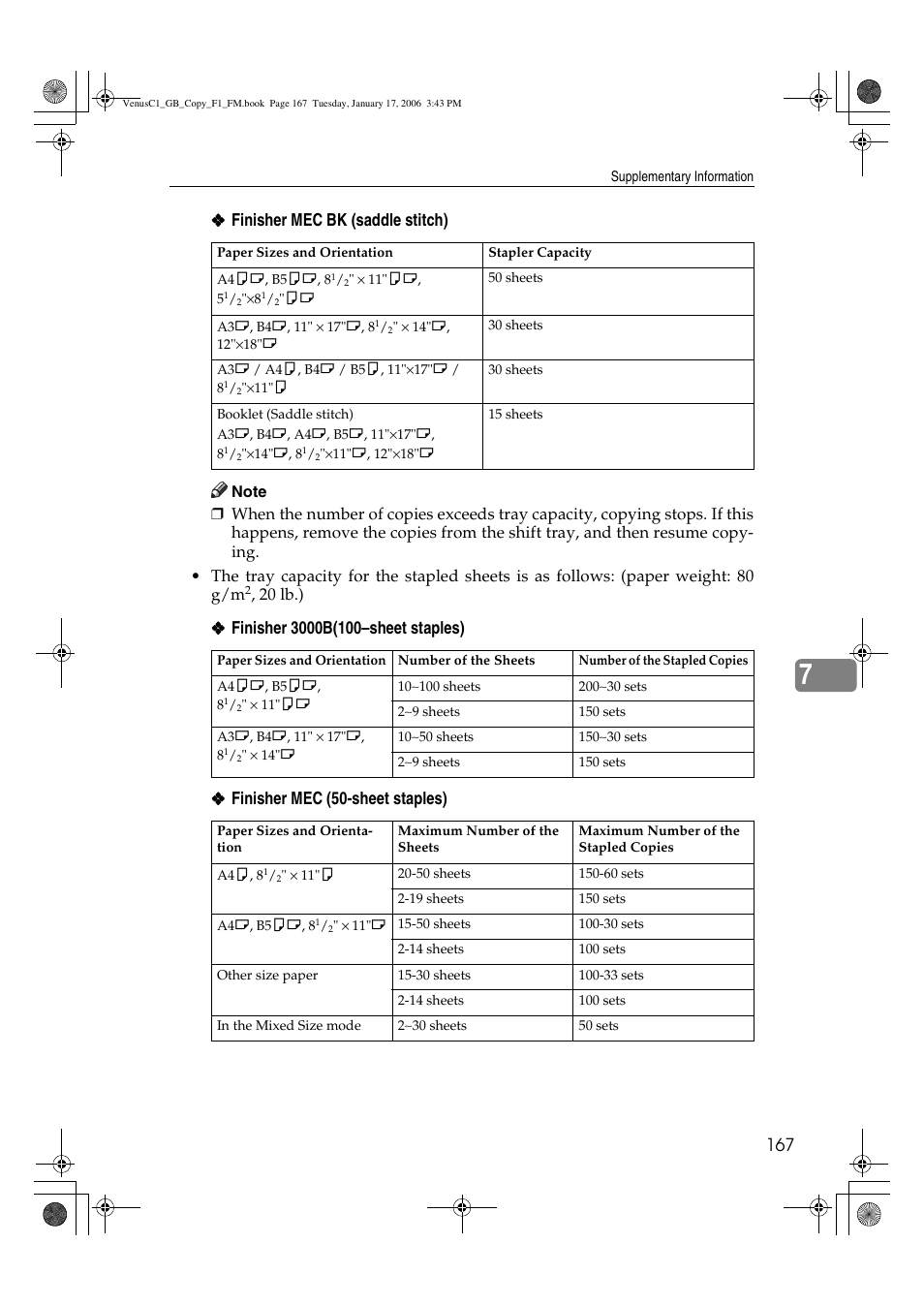 Ricoh Aficio 3260C User Manual | Page 181 / 196