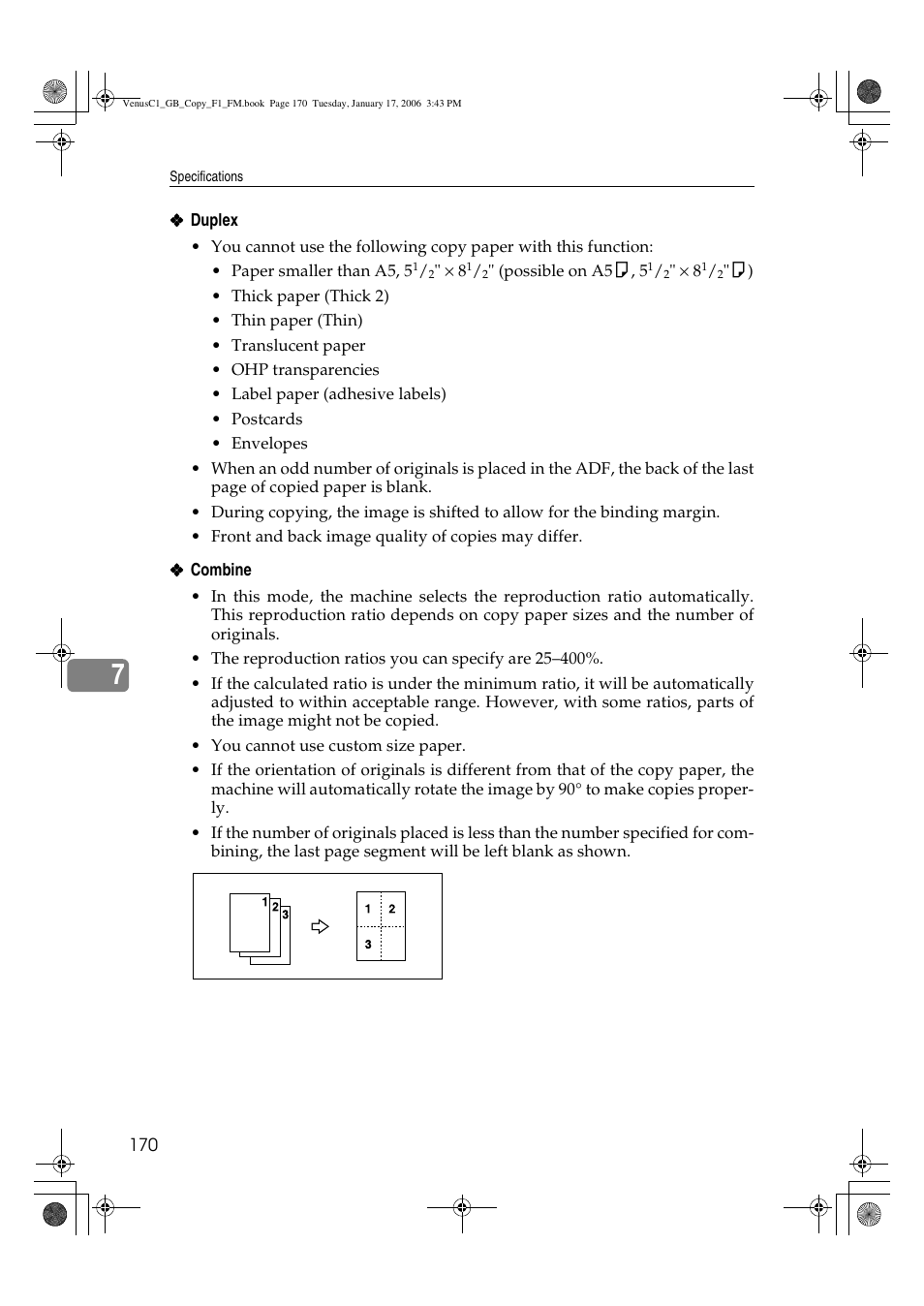 Ricoh Aficio 3260C User Manual | Page 184 / 196