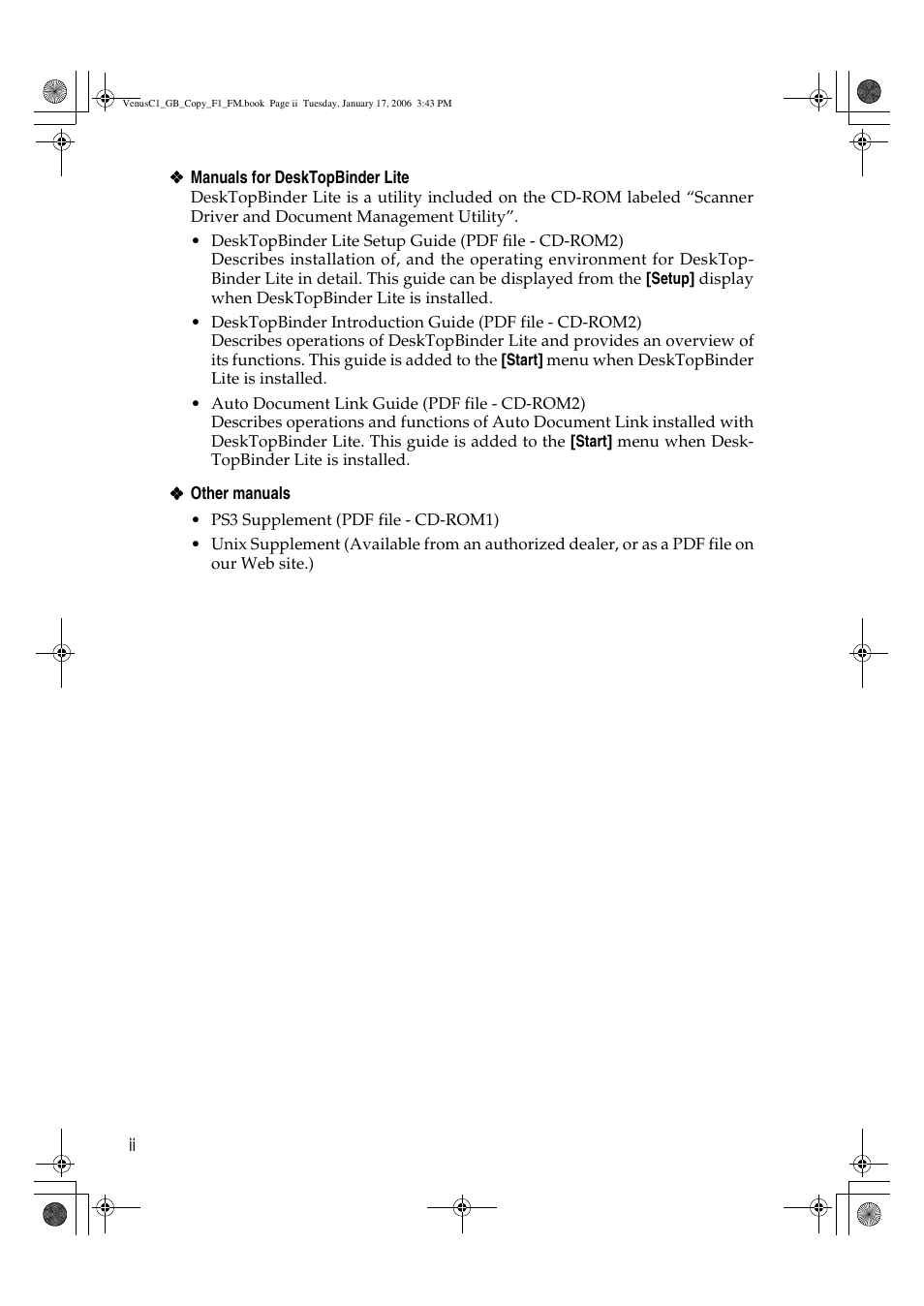 Ricoh Aficio 3260C User Manual | Page 4 / 196