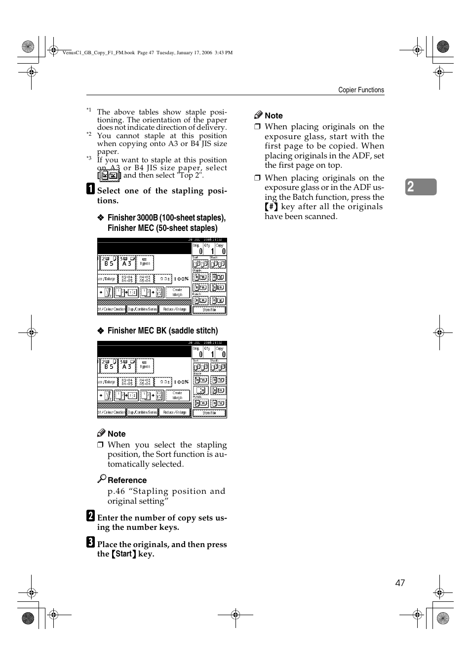 Ricoh Aficio 3260C User Manual | Page 61 / 196