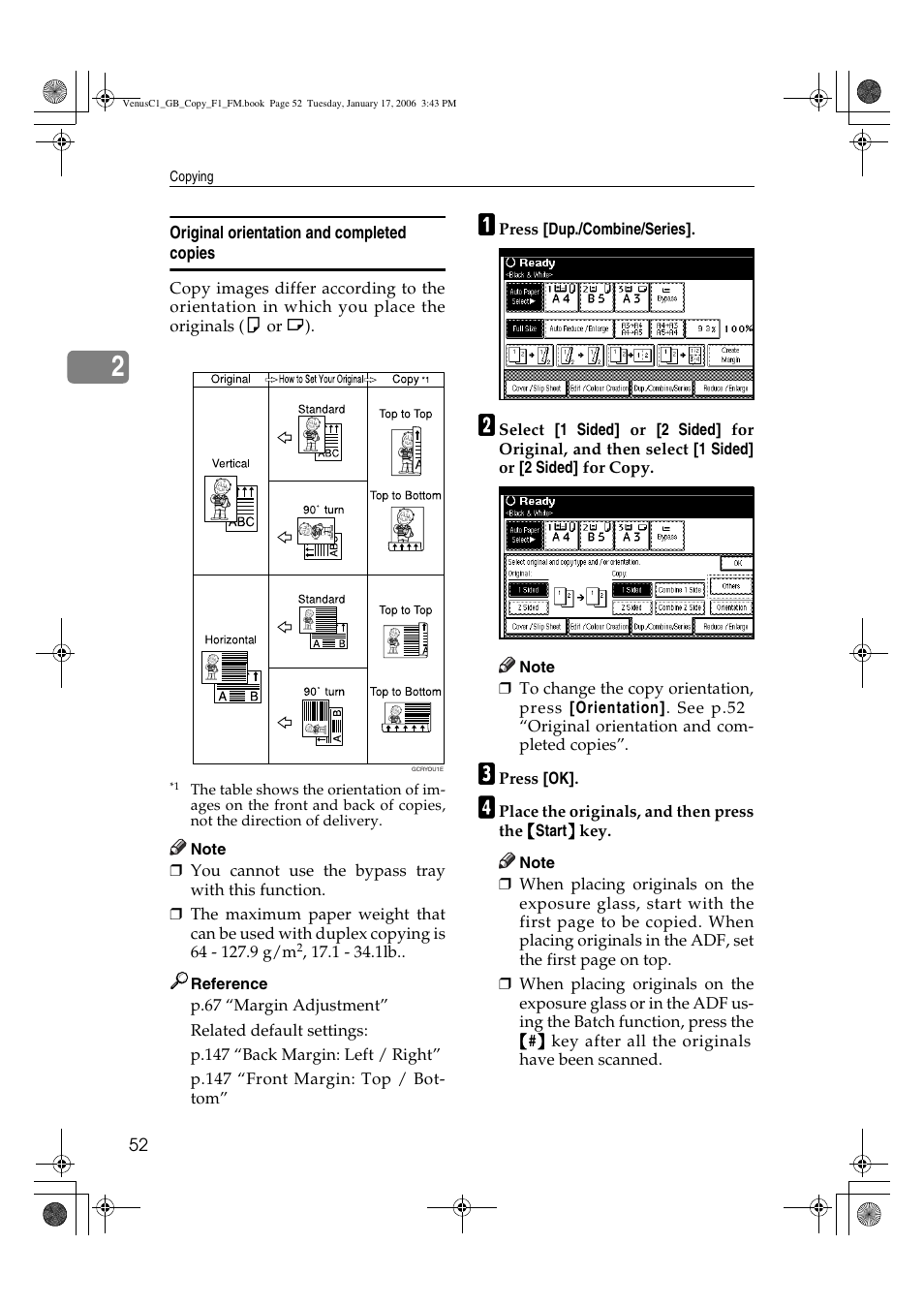 Ricoh Aficio 3260C User Manual | Page 66 / 196