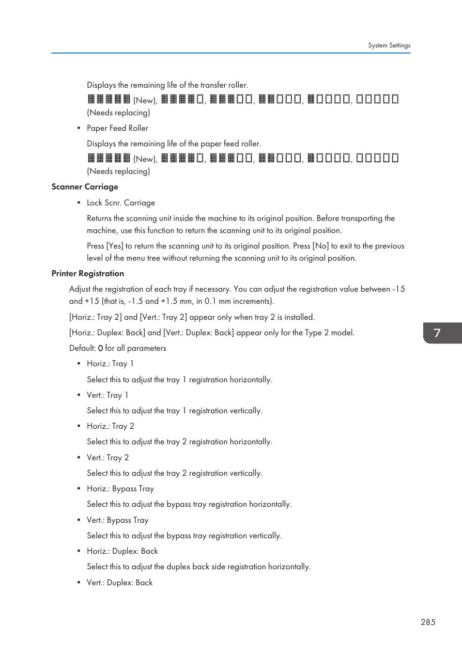 Ricoh SP3510SF User Manual | Page 287 / 476