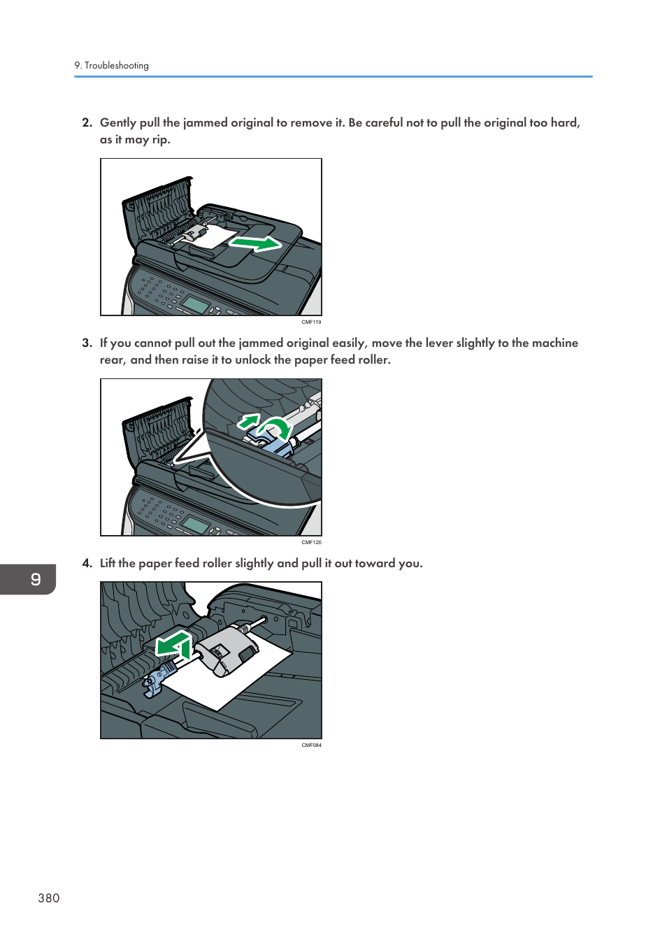 Ricoh SP3510SF User Manual | Page 382 / 476