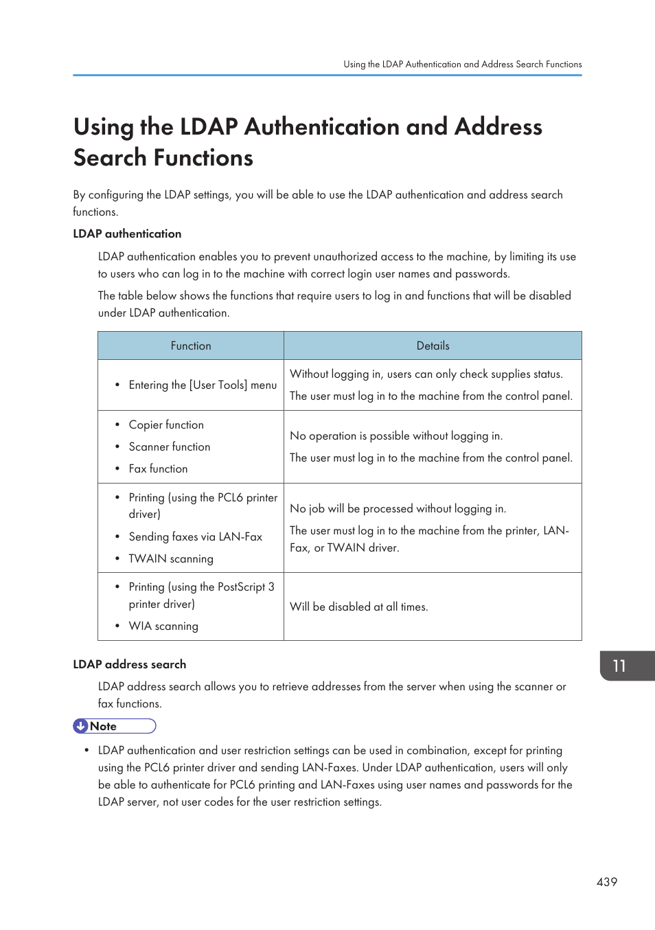 Search functions | Ricoh SP3510SF User Manual | Page 441 / 476