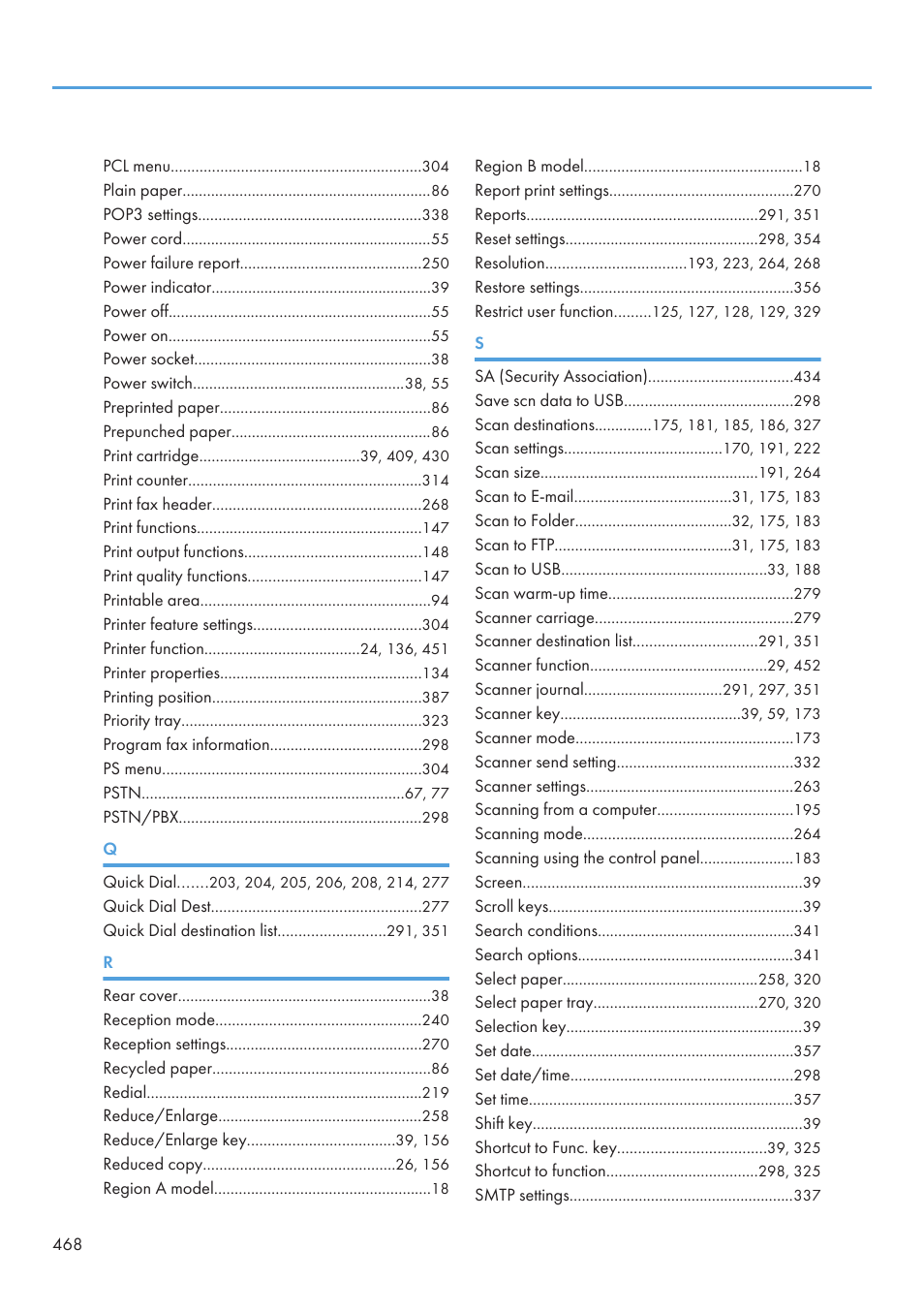 Ricoh SP3510SF User Manual | Page 470 / 476