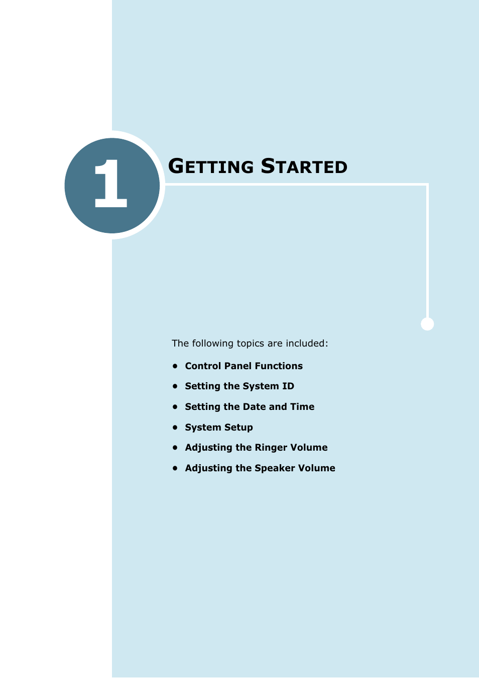 Getting started, Chapter 1 | Ricoh 4016 Series User Manual | Page 128 / 192