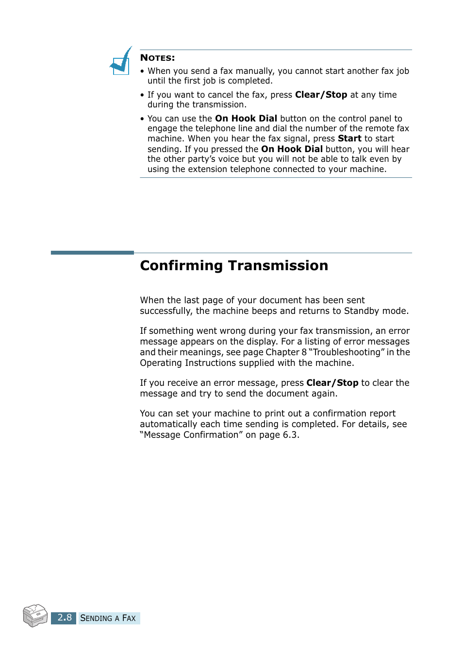Confirming transmission | Ricoh 4016 Series User Manual | Page 147 / 192
