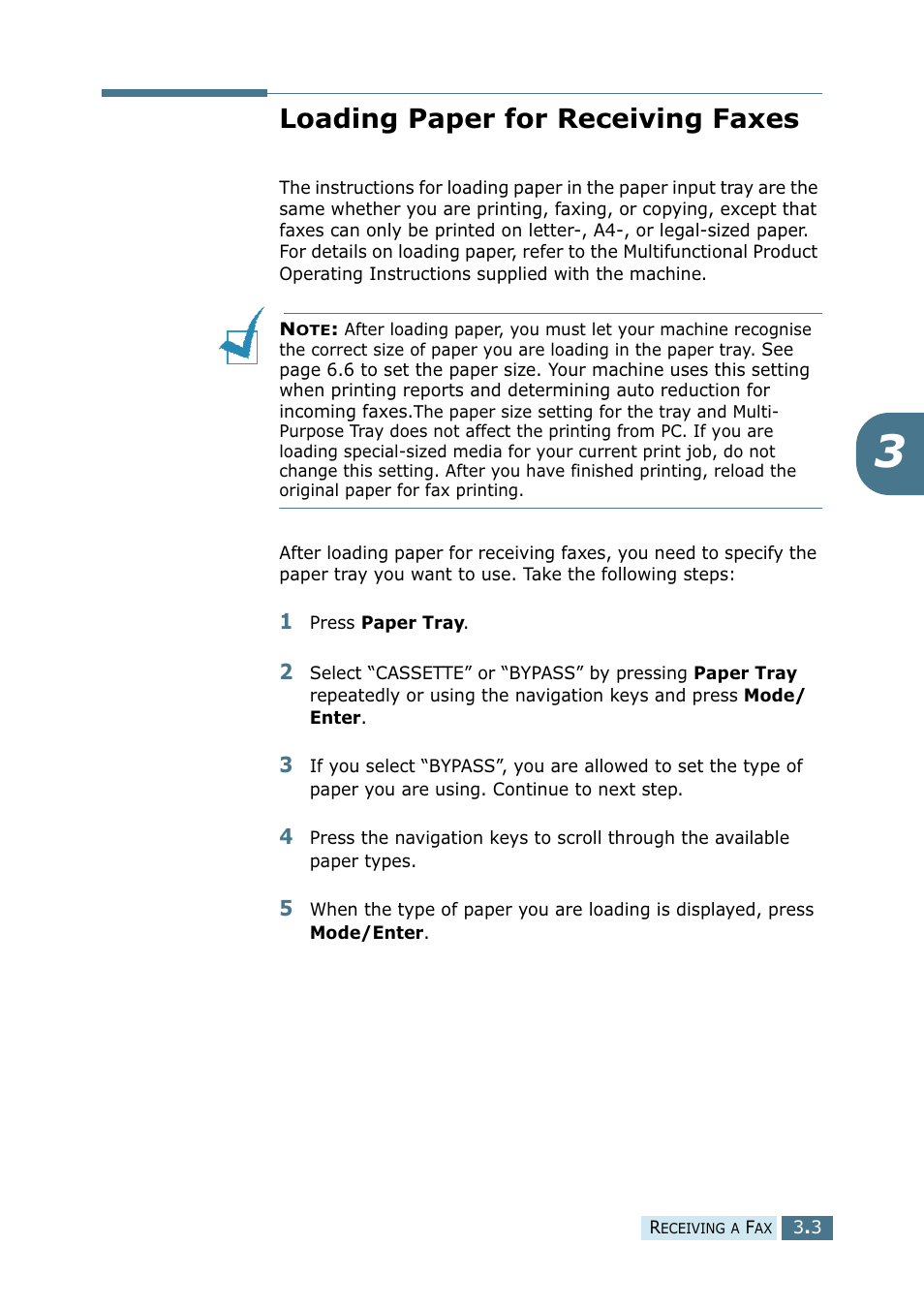 Loading paper for receiving faxes | Ricoh 4016 Series User Manual | Page 150 / 192