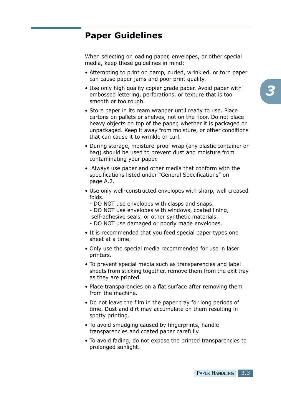 Paper guidelines | Ricoh 4016 Series User Manual | Page 40 / 192