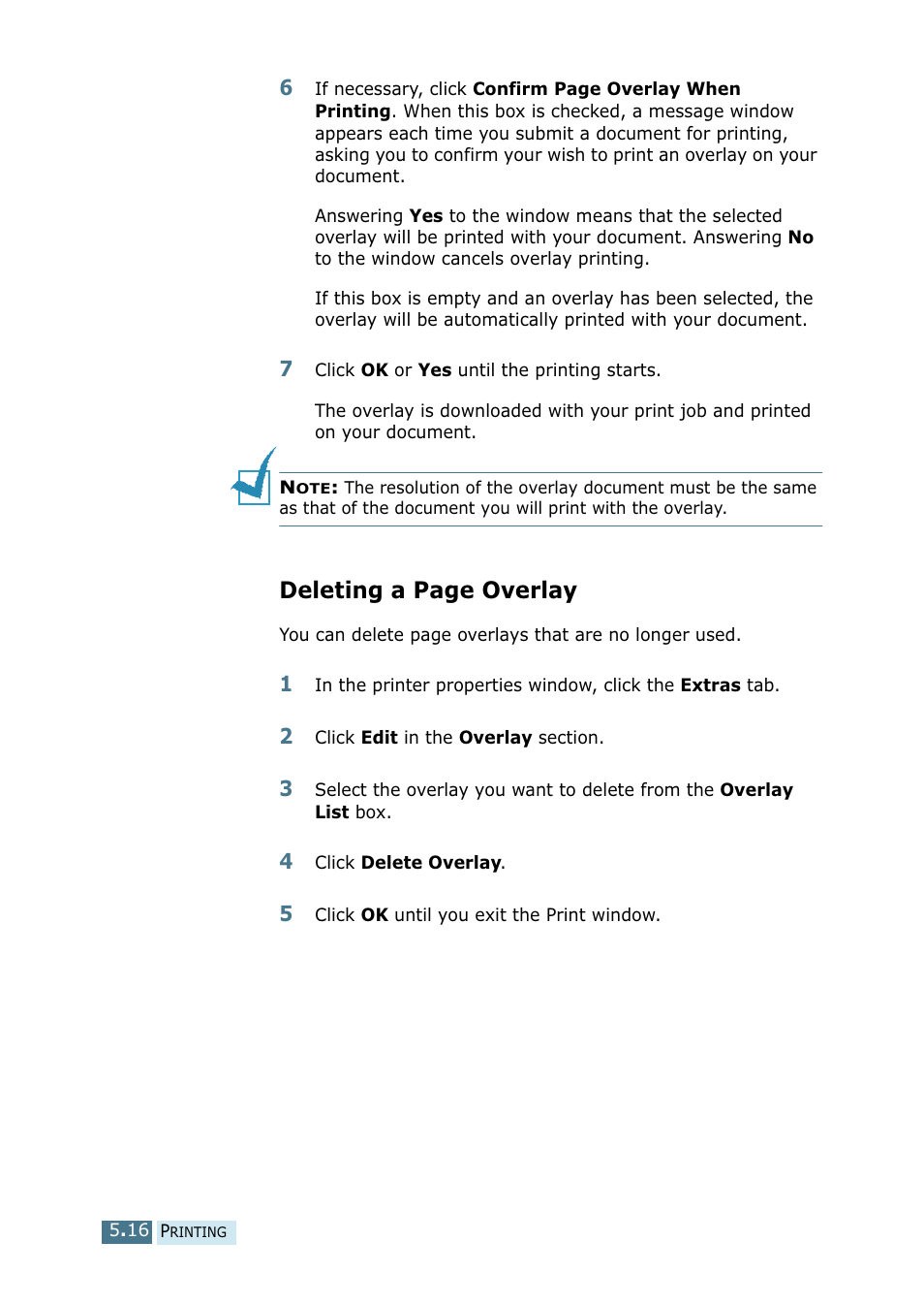Deleting a page overlay | Ricoh 4016 Series User Manual | Page 77 / 192