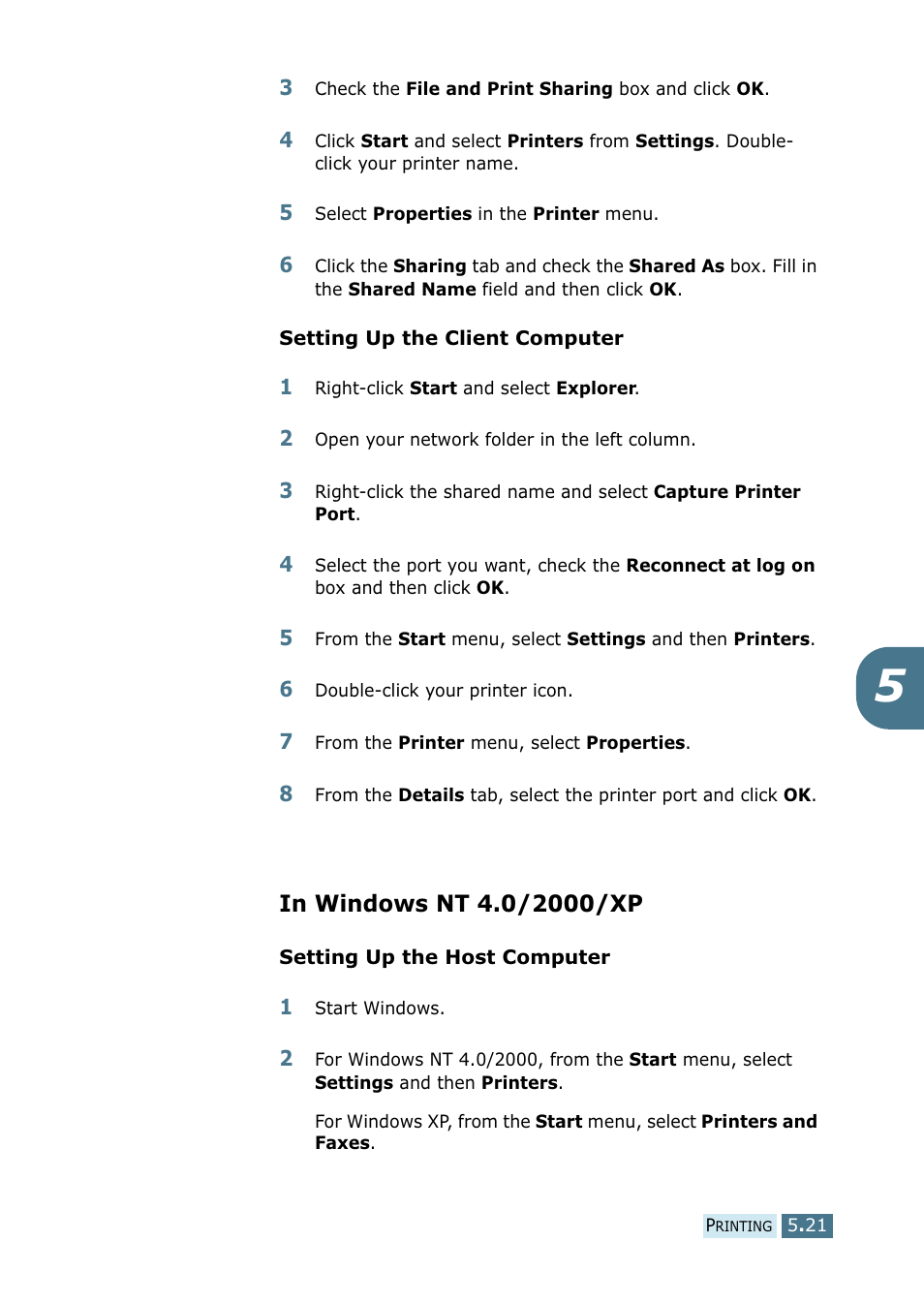 In windows nt 4.0/2000/xp | Ricoh 4016 Series User Manual | Page 82 / 192