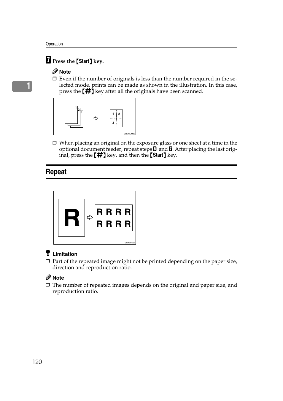 Repeat | Ricoh Priport JP5000 User Manual | Page 372 / 465