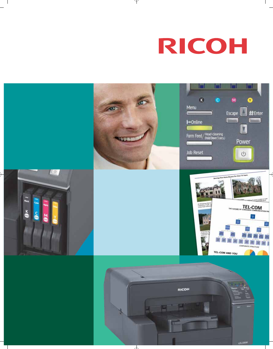 Ricoh GX2500 User Manual | 2 pages