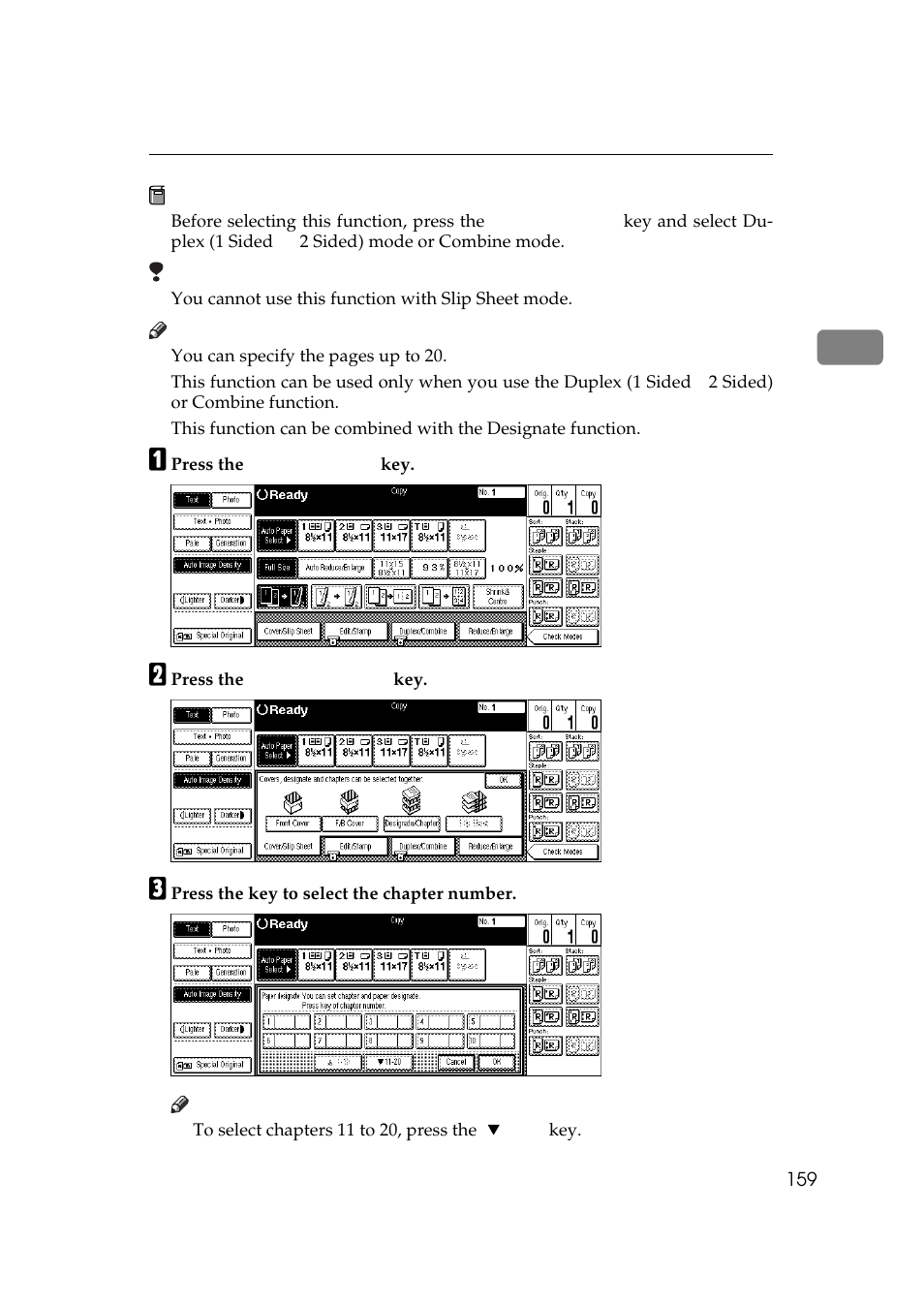 Ricoh 700 User Manual | Page 175 / 372